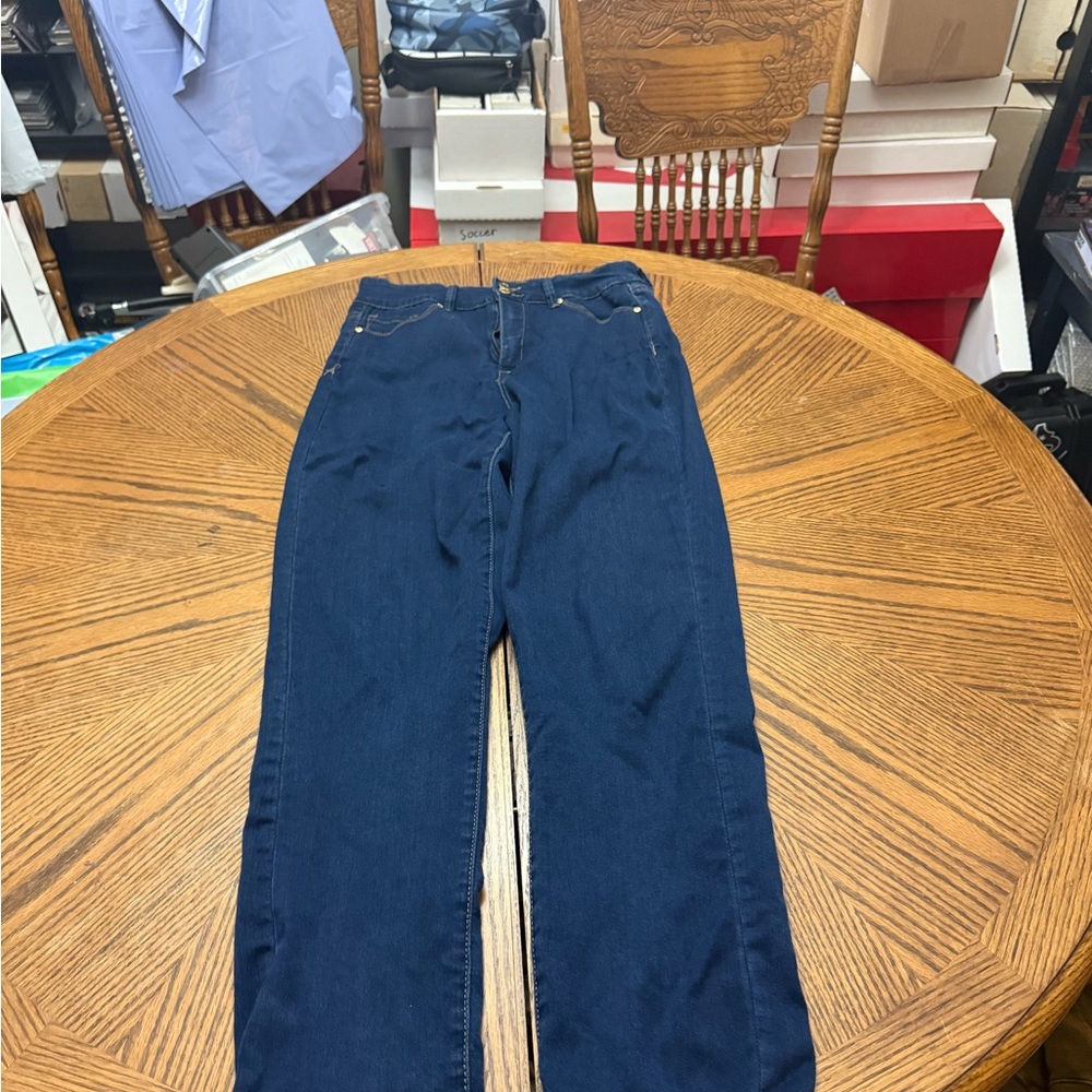 Anne Klein Navy Blue Denim Jeans